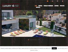 Tablet Screenshot of luxurygardencenter.com